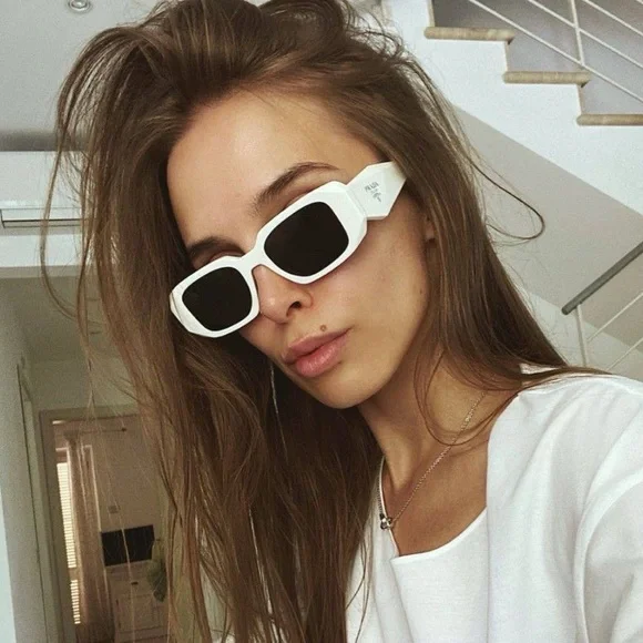 NEW PRADA EYEWEAR PR17WS 1425S0 WOMEN’S SUNGLASSES PRADA SPR 17W PRADA SYMBOLE Prada Accessories | New Prada Pr17ws 1425s0 Women main image 2